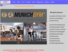 Tablet Screenshot of munichgym.de